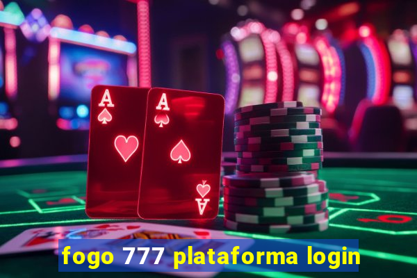 fogo 777 plataforma login